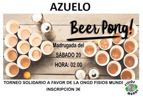 Beer Pong solidari a Azuelo