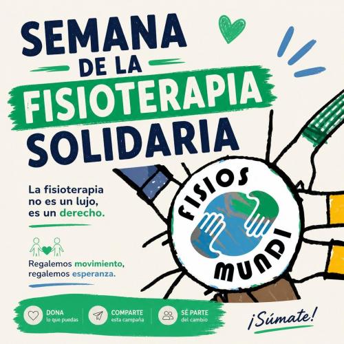 Comienza la Semana de la Fisioterapia Solidaria