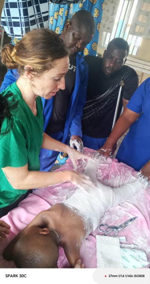 Final de proyecto de Fisios Mundi en Camerún